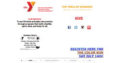 Desktop Screenshot of kewaneeymca.org